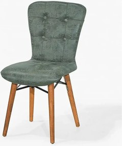 Scaun living tapitat verde Beluga Homs