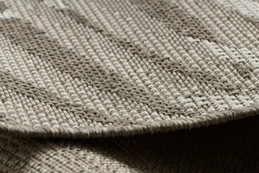 Covor sisal Floorlux 20504 Frunze gri si şampanie Junglă