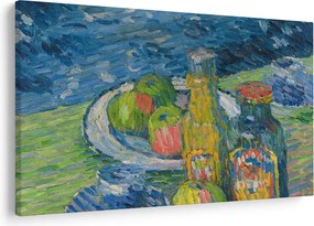 Tablou - Alexej von Jawlensky, Still Life with Bottles and Fruit, reproducere (90x60 cm)