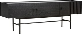Comodă "Array", 150 x 53 cm, 2 variante - Woud Variantă: stejar, negru