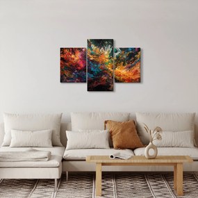 Tablou - Abstracția culorilor II. (90x60 cm)