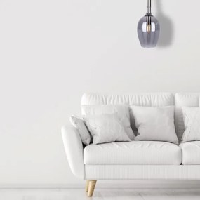 Lustră pe cablu TANGO 1xE14/40W/230V neagră