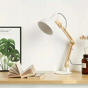 Lampă de masă 1xE27/40W/230V albă