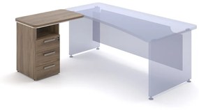 Container andocare TopOffice 90 x 55 cm, stânga, stejar charleston