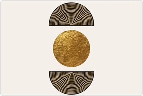 Tablou - Ornament de aur N⁰1 (90x60 cm)