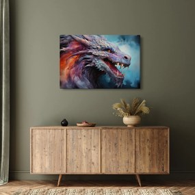 Tablou - Ilustrație a unui dragon (90x60 cm)