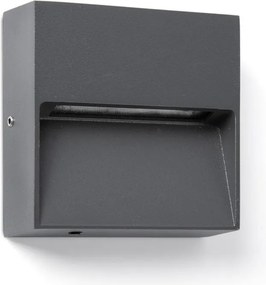 Mini Aplica exterior ambientala 3W 4CCT DUNE SQ gri