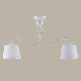 KAMELIA KM 2 PB - Plafoniera 2xE27/60W/230V