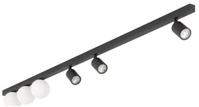 Spot VOX 3xG9/8W/230V + 3xGU10/10W negru