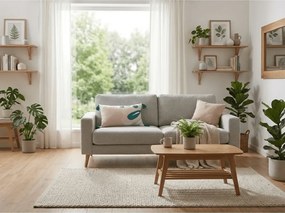 Perna decorativa IMPRIME ALMA 30x50 cm, roz