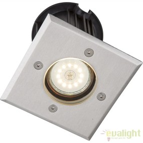 Spot incastrabil de exterior din otel inoxidabil GU10 si protectie IP67 STYLE II 31101 GL