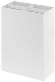 Suport pentru umbrele metalic Yamazaki Smart, alb