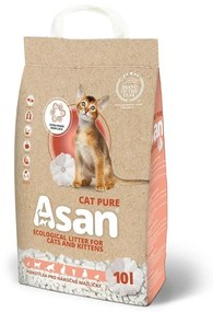 Asan Cat Așternut organic pentru pisici Pure, 10 l