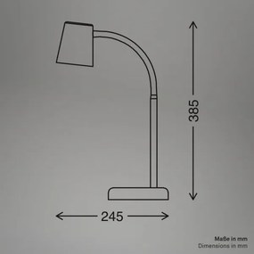 Briloner 7476-011 - Lampă de masă SKRIVA 1xGU10/9W/230V bej