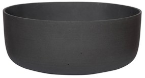 Ghiveci Eav, culoare negru vulcanic, mai multe dimensiuni - PotteryPots Mărime: S - v. 12.5 cm, ⌀ 31 cm