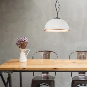 Lustră pe tijă RETRO 1xE27/60W/230V antracit