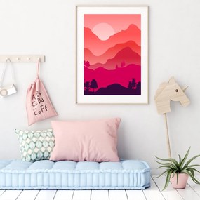 Poster - Peisaj montan (A4)