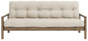 Canapea bej extensibilă 205 cm Knob – Karup Design