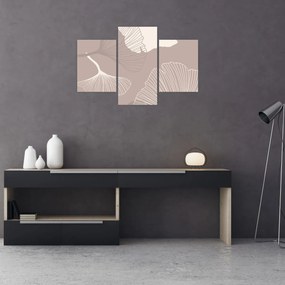 Tablou - Frunze bej N⁰1 (90x60 cm)
