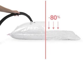 Saci de depozitare in vid 70 l + 120 l, transparenti