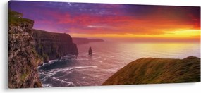 Tablou - Stâncile din Moher (120x50 cm)