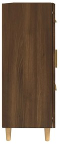 Servanta, stejar maro, 69,5x34x90 cm, lemn compozit 1, Stejar brun