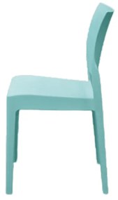 SCAUN PASTELLO - POLIPROPILENA - HORECA - ALB