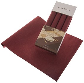 Suporturi pentru farfurii 4 buc. din material textil 30x45 cm Simple – Dakls