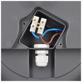 Plafonieră LED de exterior cu senzor SIENA LED/20W/230V IP54 Solight WO781-G-M