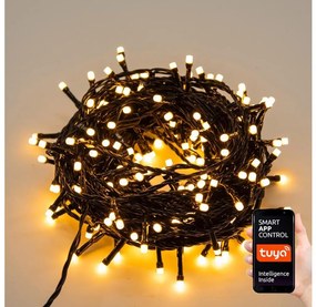 Immax NEO 07755L - LED șir exterior 400 LED, 8 funcții, 43m, IP44, Wi-Fi Tuya