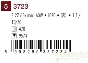 Plafoniera clasica, diam.47cm, Athen 3723 RX