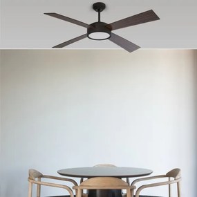 Ventilator LED de tavan FARO 33725 HYDRA LED/20W/230V d. 132 cm + telecomandă