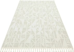 Covor 514SRZ2095, 80x150 cm, forma dreptunghiulara, material tesut, cr