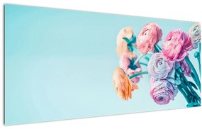 Tablou - Flori în vază (120x50 cm)