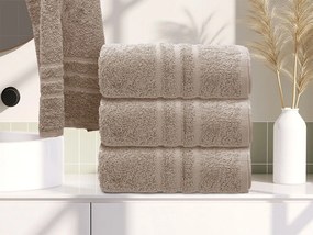 Prosop Classic 50 x 100 cm bej, 100% bumbac