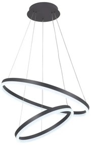 Lustră LED dimabilă pe cablu LED/70W/230V 3000-6500K + telecomandă