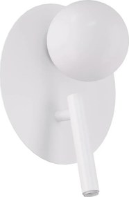 Aplica de perete cu spot HOTEL MOOD 1xG9/12W/230V + 1xG9/3W albă