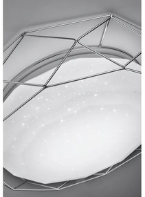 Plafonieră LED SVEN LED/24W/230V d. 43 cm crom lucios