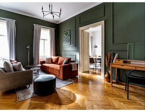 Canapea extensibilă bej Emile - Bobochic Paris