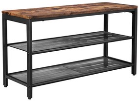 Pantofar DAVOR maro/negru