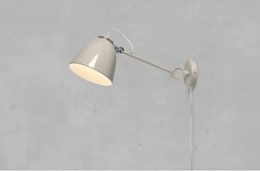 Aplică de perete grej cu alimentare la priză Tilt – Markslöjd