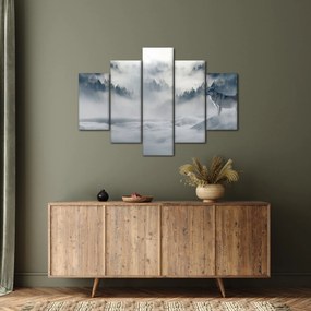 Tablou cu lupi (150x105 cm)