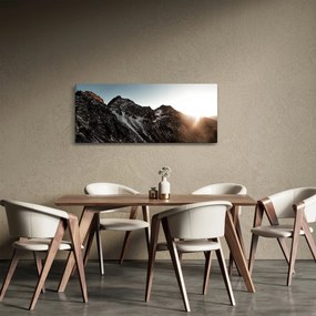 Tablou - Lanț de munți stâncos (120x50 cm)