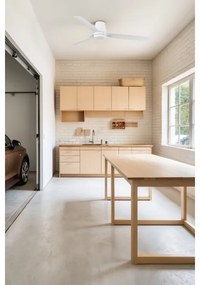 Ventilator de tavan FARO 33828 PUNT TUB M alb d. 130 cm + telecomandă