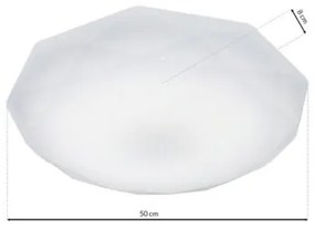 LED Plafonieră HEX LED/24W/230V