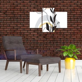 Tablou - Flori într-o vază N⁰1 (90x60 cm)