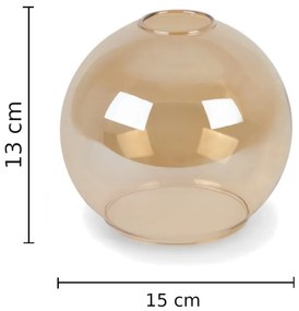 Lustră aplicată MONDE GOLD 3xE27/60W/230V