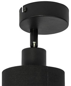 Plafoniera neagră reglabilă - Hetta