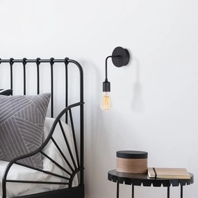 Aplică de perete negru-mat Dartini – Opviq lights