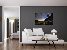 Tablou - cerul cu apus de soare (90x60 cm)